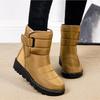 Boots Women Non Slip Waterproof Winter Snow Boots Platform Shoes For Women Warm Ankle Boots Cotton Padded Shoes Botas De Mujer