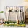 The Lord Is My Shepherd Psalm 23:1 Religious Blanket  Printed Blanket for Living Room Bed Couch Lunch Break Blanket for Friend's Festival Gift