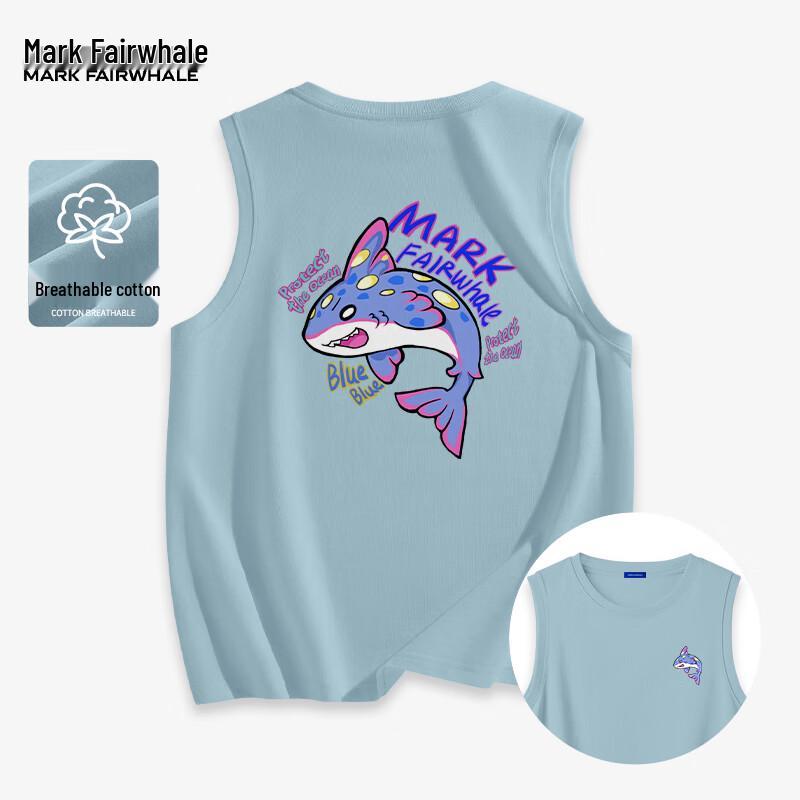 Mark Fairwhale Men's Heavyweight Cotton Sleeveless Vest