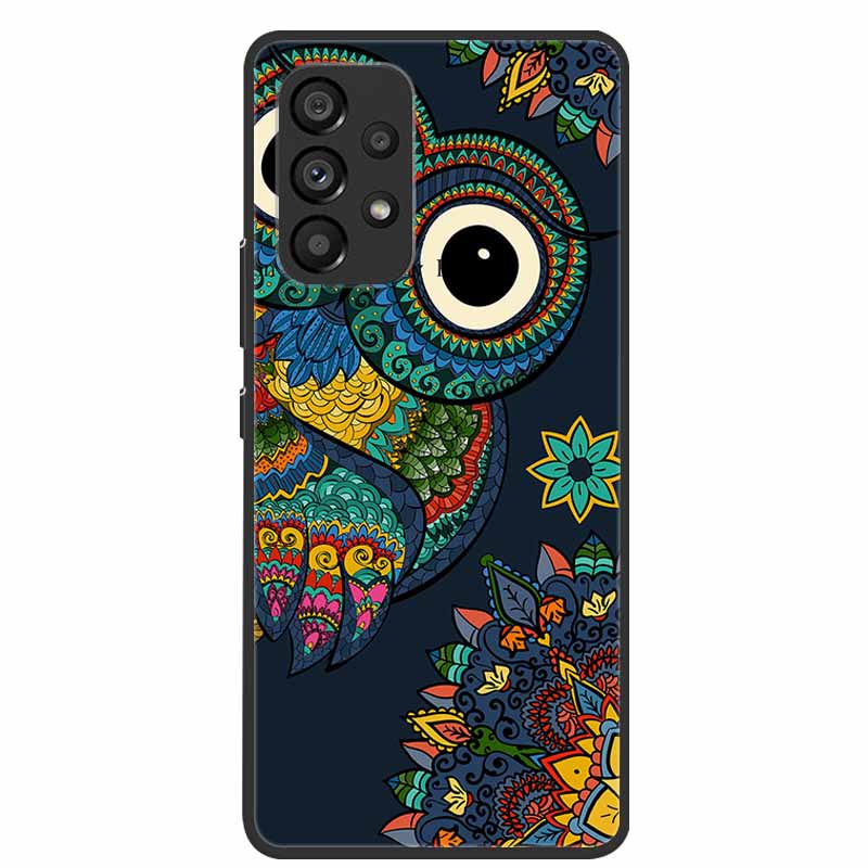For Samsung Galaxy A53 5G Case Animals Silicone TPU Soft Phone Back Cover Case For Samsung A53 5G SamsungA53 Wolf Funda Coque