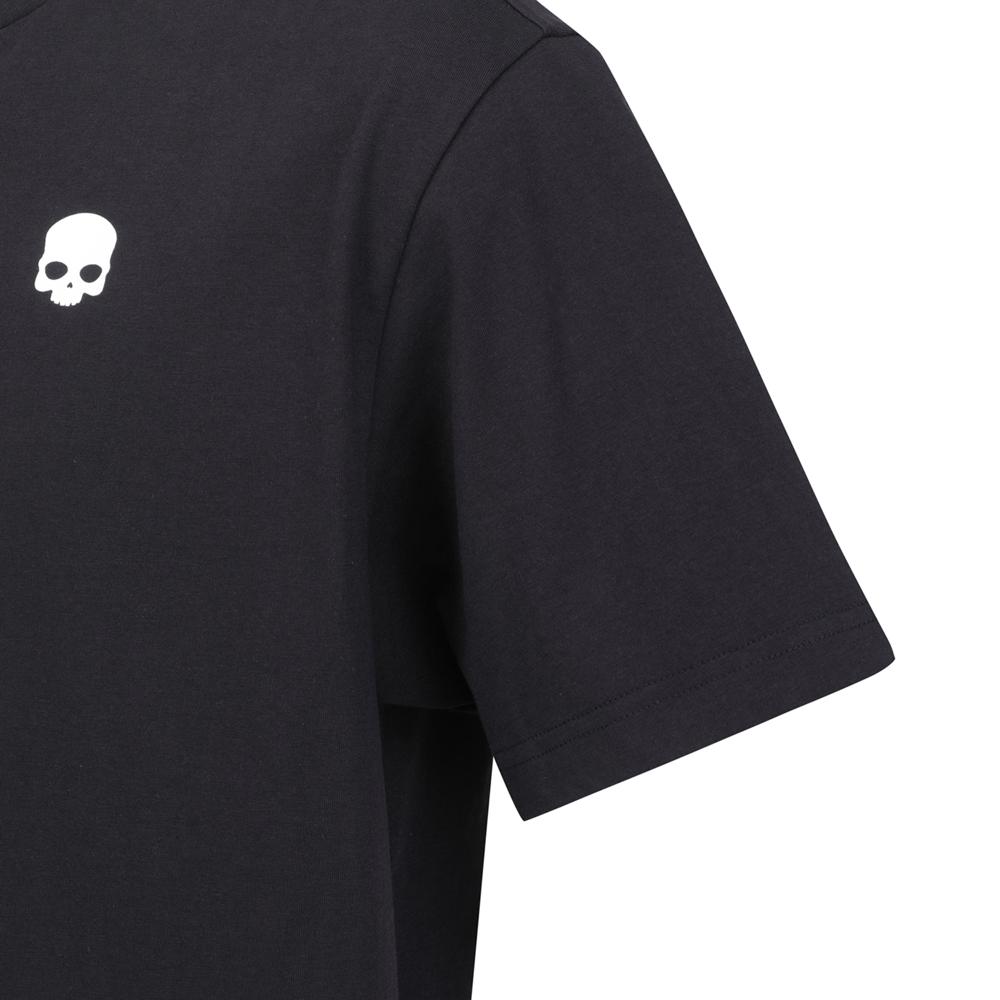 HYDROGEN Uni Back Big Skull Short Sleeve Round
