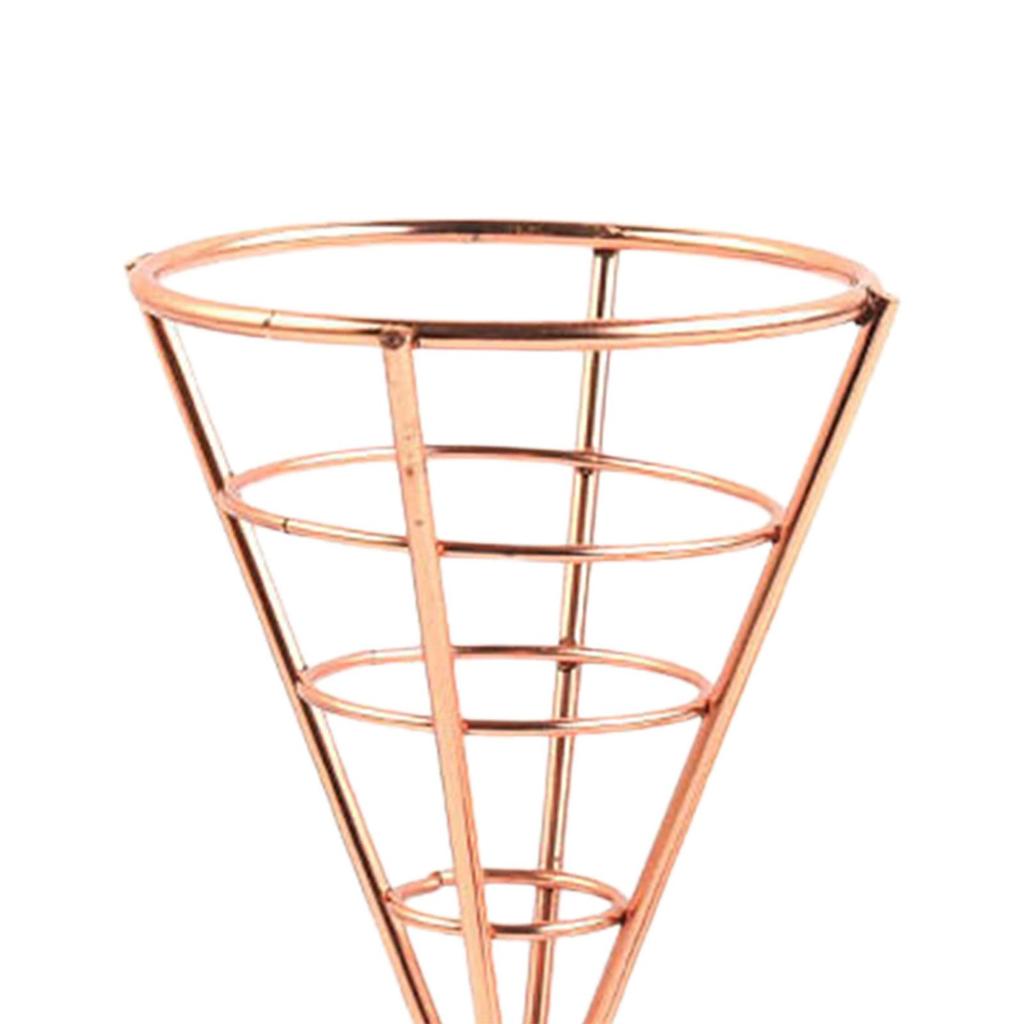 French Fries Stand Serving Stand Cone Basket for Restaurant Buffet Cafe