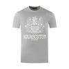 Aquascutum Mens London Aldis Bold Logo T-Shirt