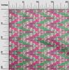 Cotton Flex Fabric Chevron Kasuri Fabric Prints By Yard 40 Inch Wide