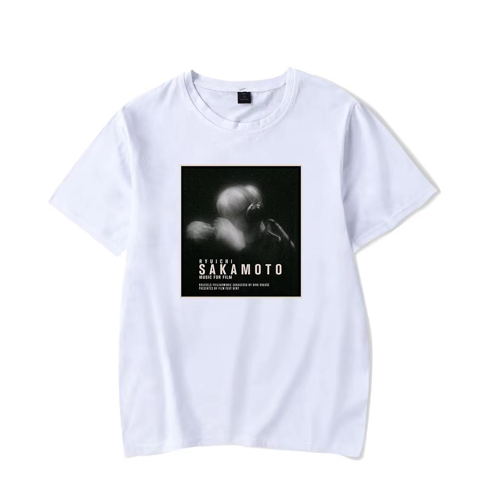Men's Women T Shirt 2023 Rest In Peace Clothe Ryuichi Sakamoto Short Sleeve Tees NEO GEO RYUICHI SAKAMOTO Oversized Summer Tops