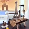 Vintage Metal Hourglass Timer Iron Tower Hourglass Ornaments Sandglass Sand Clock Living Room Ornaments Office Desktop Decor