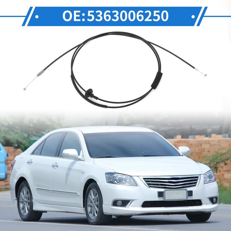 UXCELL Hood Release Cable No.5363006250 Hood Latch Cable for Toyota Camry/hybrid 17-25