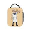 The Cheerful Pirate Flashing Signs Lunch Bag  Anime One Piece Funny Lunch Box For Child Cooler Bag Thermal Tote Handbags