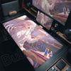 Office Laptop Keyboard Tabletop Mats Cute Girl Shiina Taki M-MyGO BanG Dream Mouse Pads Large Locking Edge Decoration Gaming Rug