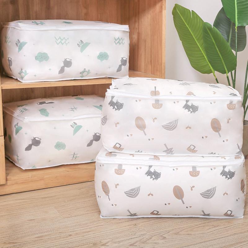 Storage Bag Folding Clothes Blanket Quilt Closet Sweater Box Fashion Pouch