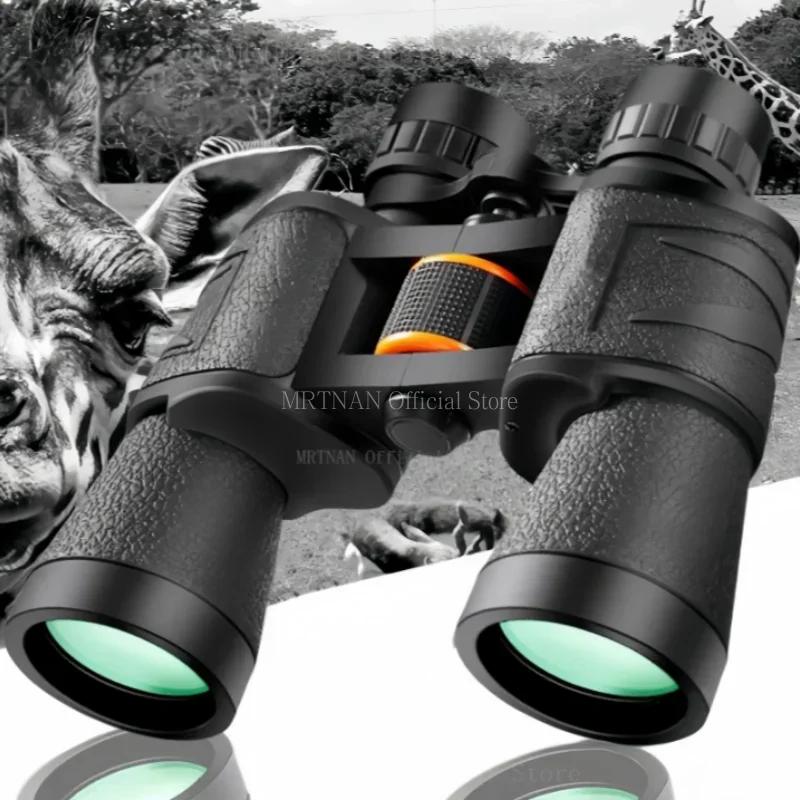 Powerful 20x50 Binoculars Telescope Low Light BAK4-Prism Long Range Waterproof Hunting Camping Equipment
