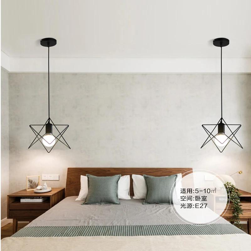 Retro industrielle schwarze Pendelleuchten E27 für Küche, Wohnzimmer, Restaurant