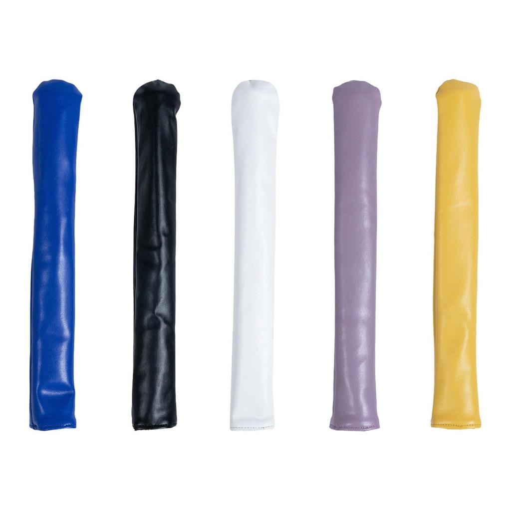 Golf Accessories PU Leather Alignment Stick Cover Waterproof Club Protection Headcover for Golf Clubs