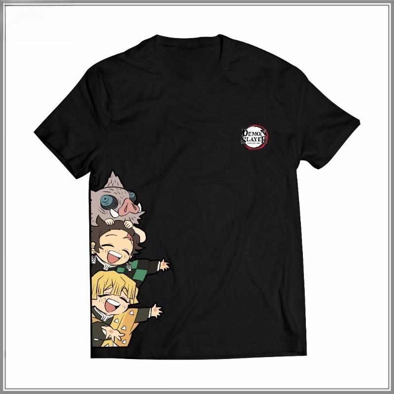 

Demon Slayer Anime Manga Tshirt SpringSummer Mens Tshirt Casual Suitable for Both Men and Women S
