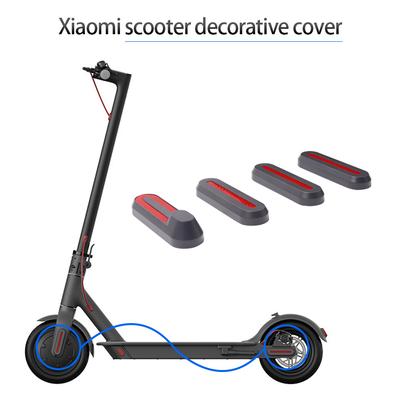 4pcs/sets Electric Scooter Front Rear Wheel Tyre Cover Hubs Protective Shell Case Sticker For Xiaomi M365 Pro Skateboard Part