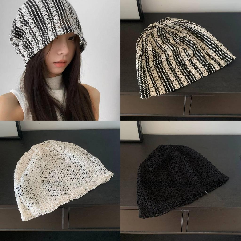 Summer Breathable Mesh Hat With Embroidery For Women And Teens