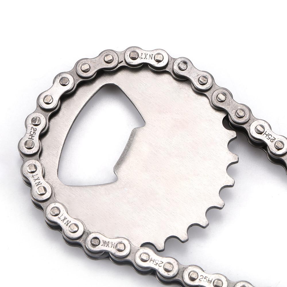 1 Pcs Creative Bicycle Chain Bottle Opener Bar Drinks Beer Tools Novelty Beer Cap Opener Kitchen Accessories