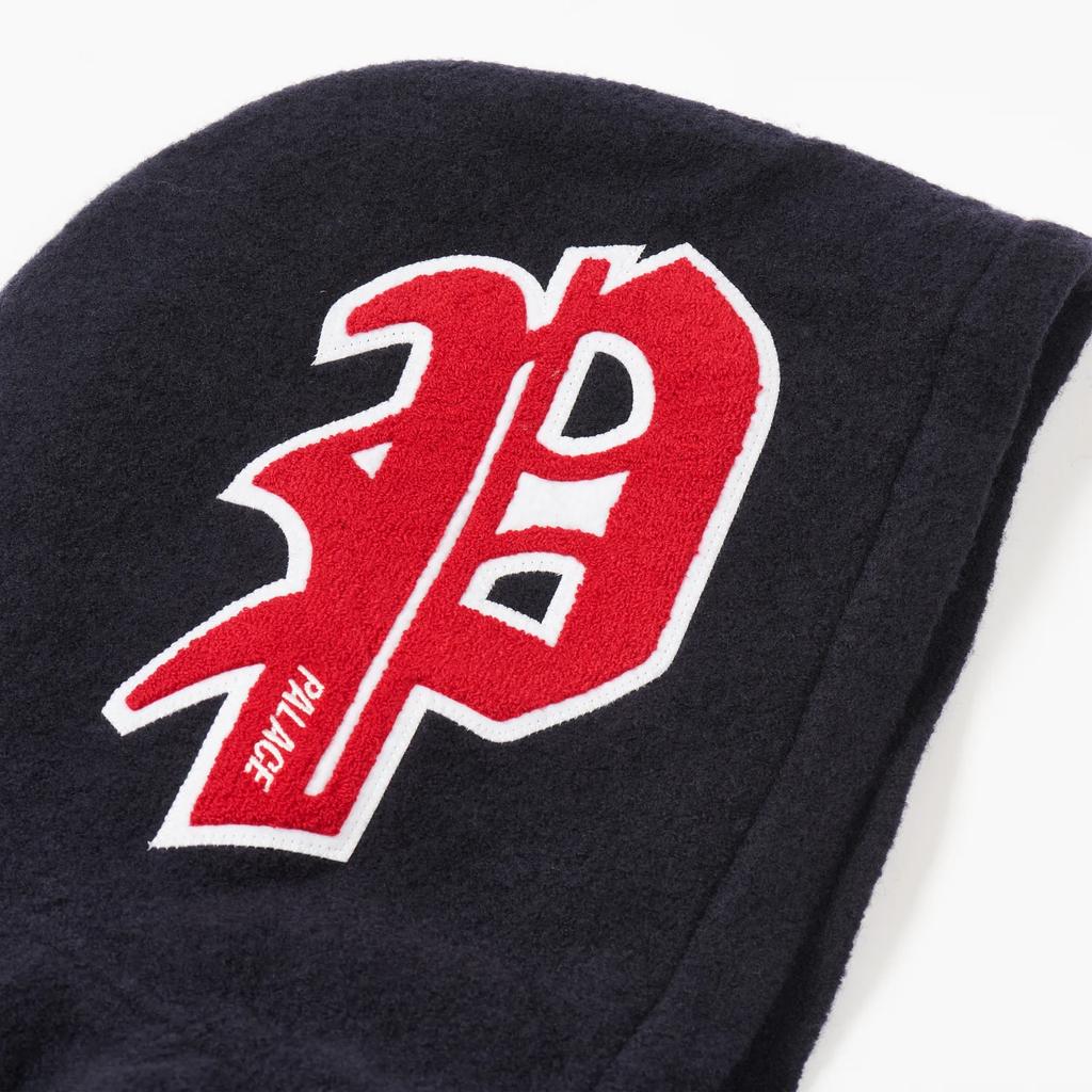 Palace Hooded Varsity Jacket Navy Unisex Outerwear Blue P27JK029