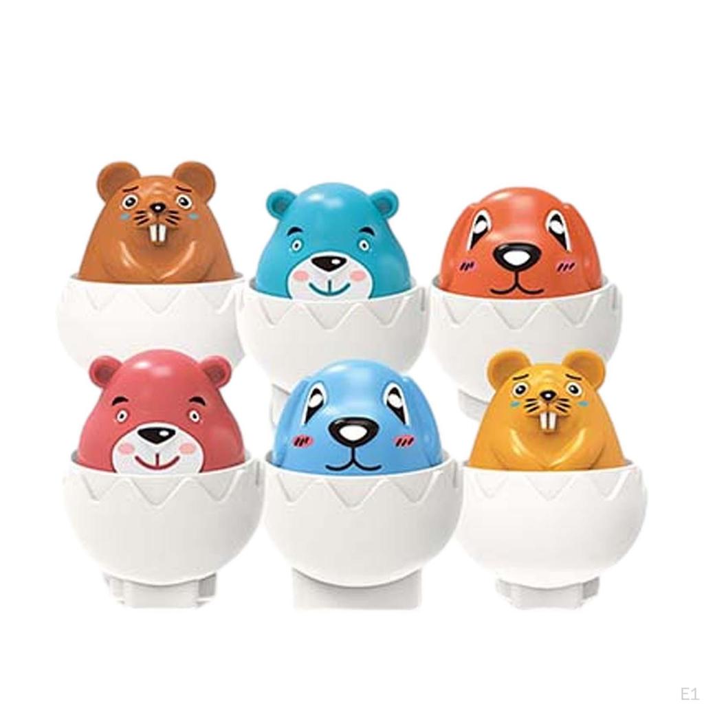 Matching Eggs Toy Easter Toys Math Interactive Educational Shape Sorter with Egg