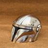 Beskar Steel Helmet Armor Cosplay Vysoce kvalitní replika rekvizity Star Wars
