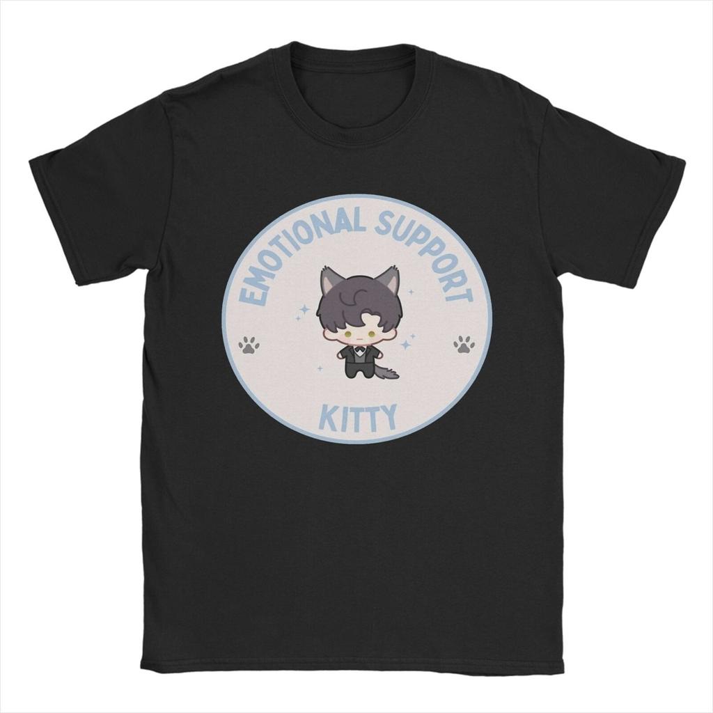 Men T-Shirt Love And Deepspace Rafayel Caleb Zayne Vintage 100% Cotton Tee Shirt Short Sleeve T Shirt Round Neck Clothes 4XL 5XL
