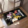 Custom Name Personalized Mighty Morphin Power Rangers Print Carpet, Versatile Home Decor Rug, for Playroom, Apartment, Balcony, Entryway, Hallway Gift