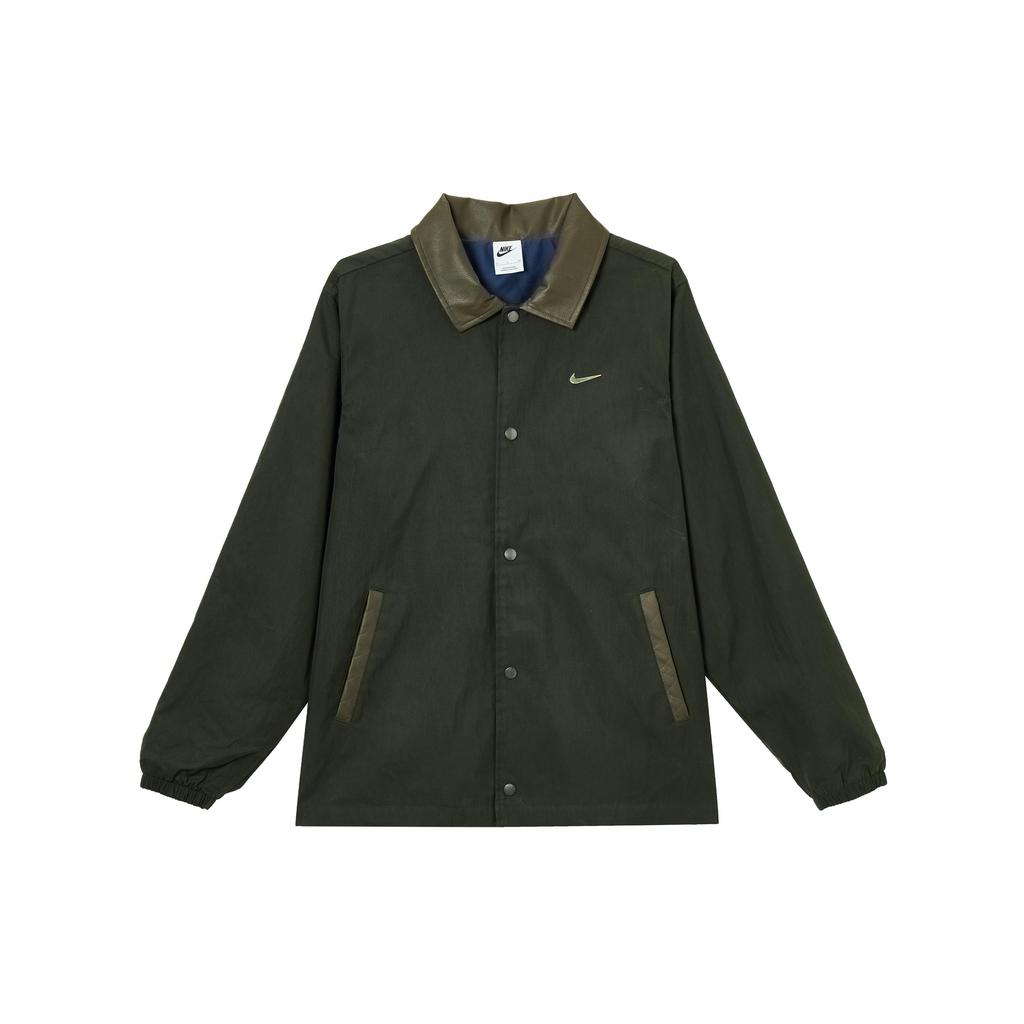 Nike Sportbekleidung Jacken Herren Armee Khaki Hosen Revers Moderat Ausbilder IQ3974-325
