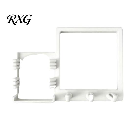 Elegant Wall Mounts Switch Decor Hook, Mounted Space Saving Design, Remote Control Decorative Entryway Hooks Storage Box, Key Holder for Living