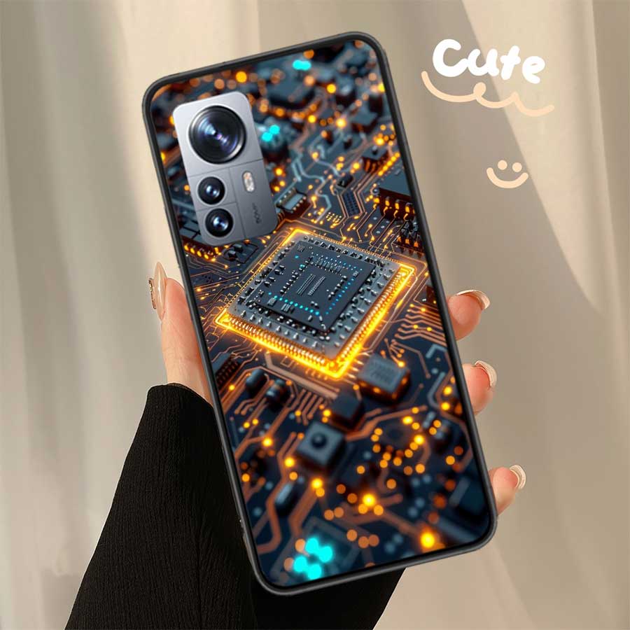 Leiterplattentechnologie KI-Handyhülle Für Xiaomi Poco X7 X6 X5 X4 X3 GT NFC M4 M5 Pro 5G M3 Mi F6 F5 F4 F3 F2 F1 Capa Coque TPU