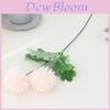 Faux Flower Long Stem Ping Pong Chrysanthemum Wedding Decor Home Photography Prop