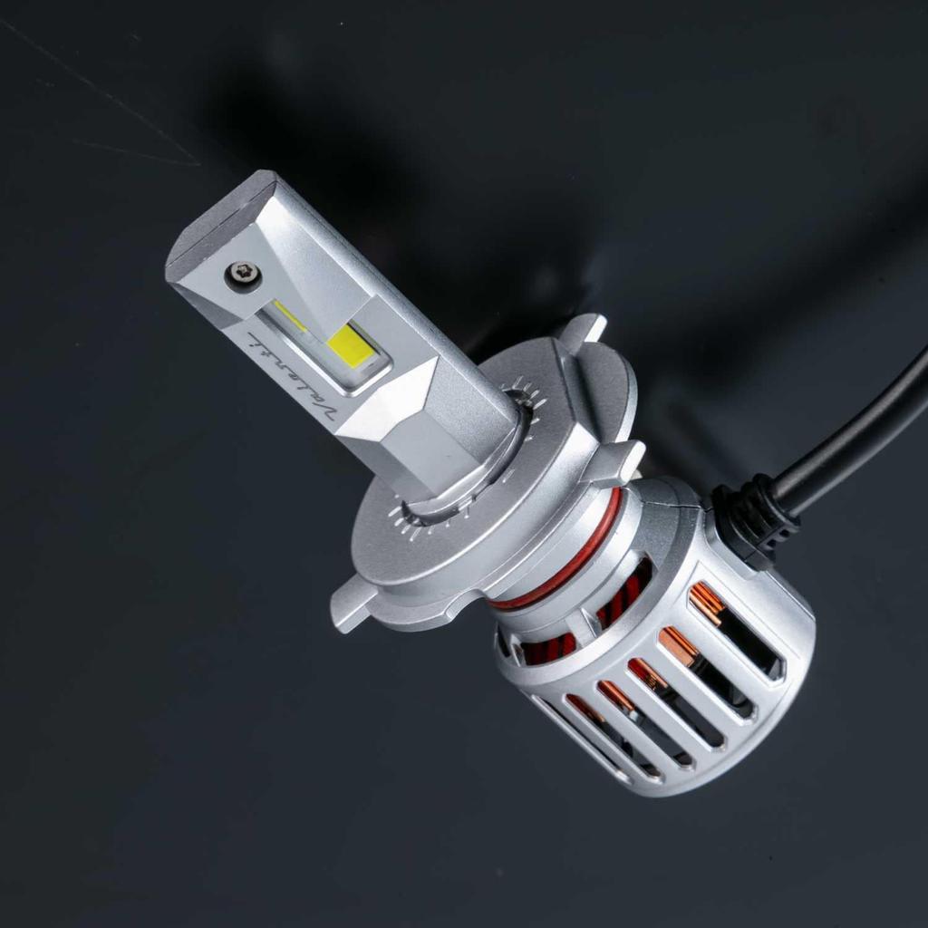 VALENTI Valenti Jewel LED Scheinwerfer LZZ Fahrzeugprüfung LZZ11 H4HL Packung mit 2 Glühbirnen, Serie, Konform, 6000K, [LZZ11-H4HL-60]