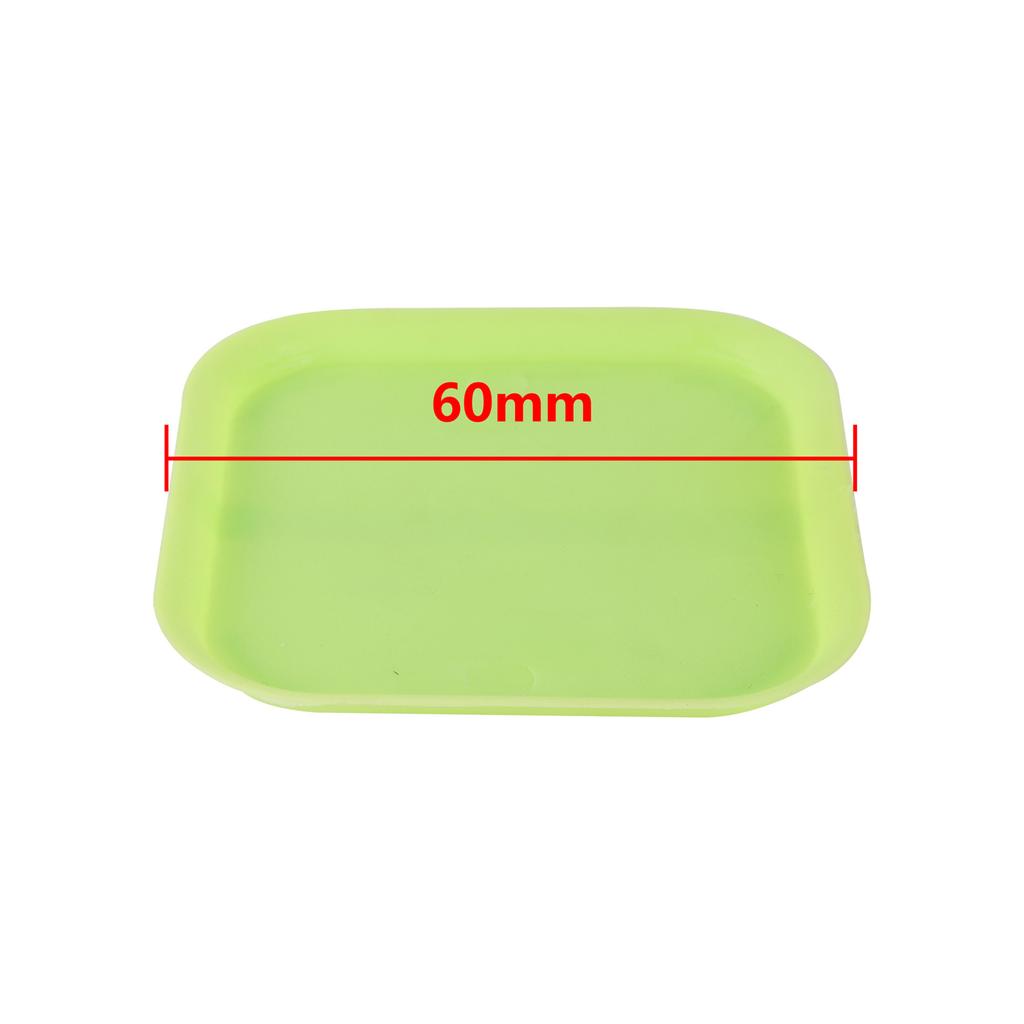 Mini Square Flower Pots Colorful Succulent Seedling Trays Plastic Nursery Planters DIY Plant Grow Boxes Garden Home Office Decor