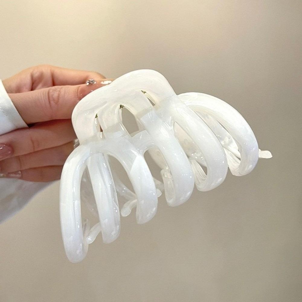 New Sweet Shark Clip Non-slip Light Weight Hair Claw Clip Headwear Elegant Ponytail Hair Clip Hair Accessories Tool