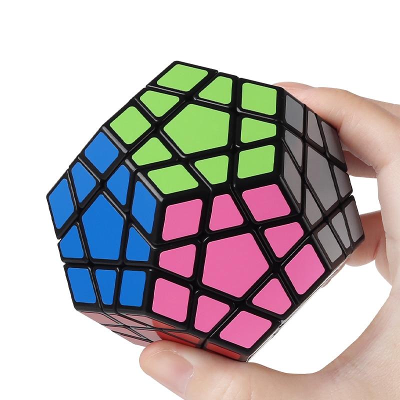 Sengso Megaminx 3X3 Dodecahedron Cube Speed Magic Cube Educational Toys Children Puzzle Toys Birthday Gift For Kid