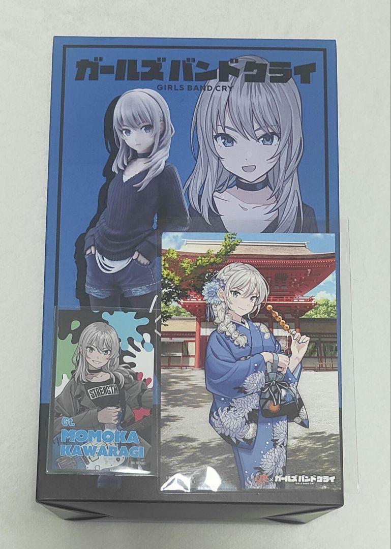 

[USED] Girls Band Cry Kawaraki Momoka non-scale figure with bonus