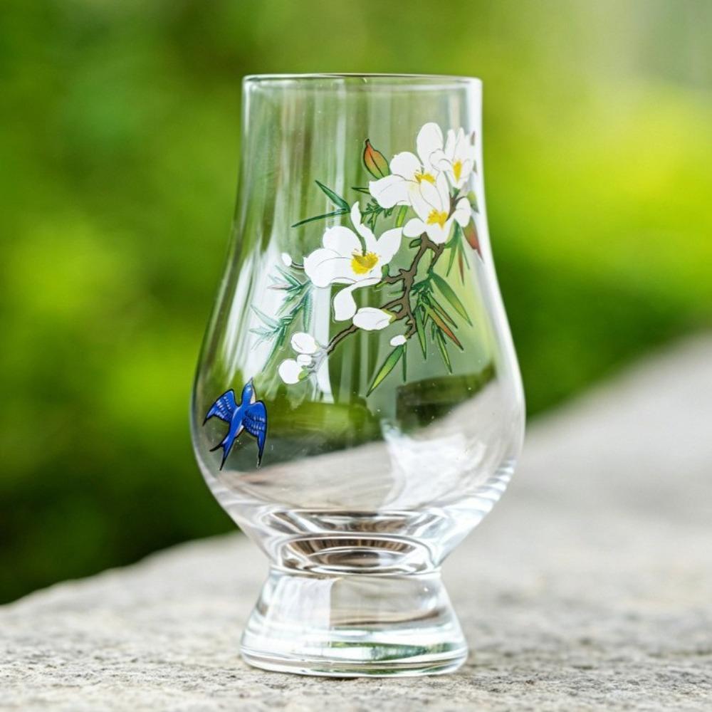 Transparent Glass Stemmed Glass Exquisite Tea Cup Glassware Cocktail Glass Bar