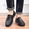 Breathable Soft Round Toe Slip-on Male Casual Shoe Luxury Sale New in High Quality Fashion 2025 Trend Retro Men's Leather Shoes