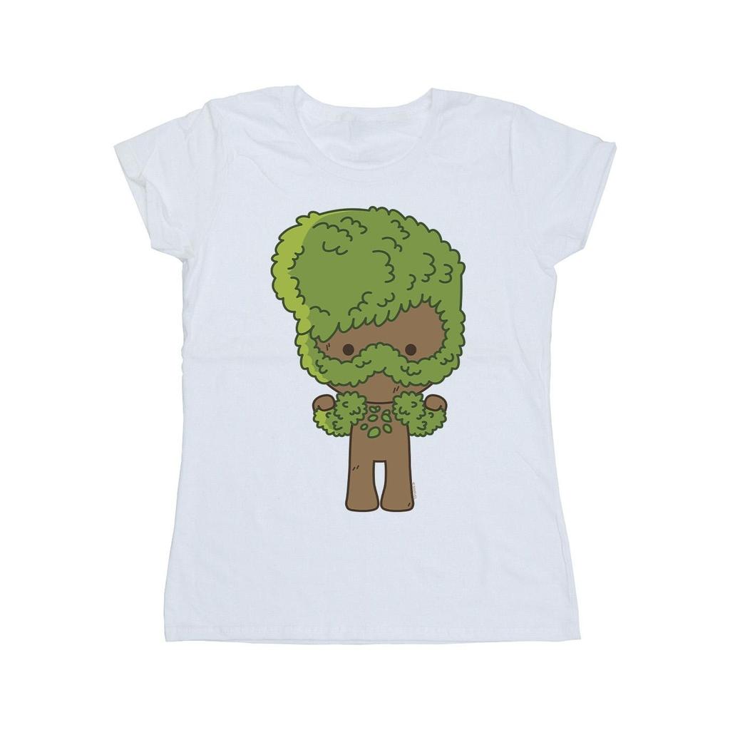 Marvel Womens/Ladies I Am Groot Chibi Flex Cotton T-Shirt