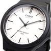 Casio Standard Analog Quartz Watch MW-240-7EV Men's Black White No Box Imported Model
