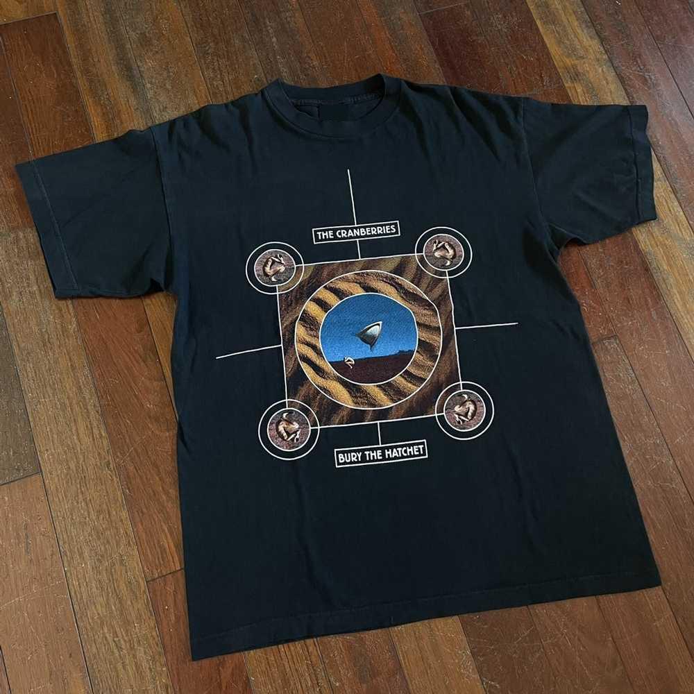 

Ретро Специальное издание - Футболка мужская хлопковая свободного кроя дышащая с принтом группы The Cranberries Bury Your Guns S