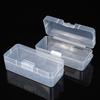 1Pcs Nail Pen Case Box Pp Material Transparent Nail Brush Box Pouch Stationery School Pencil Case Supplies Pencil Storage