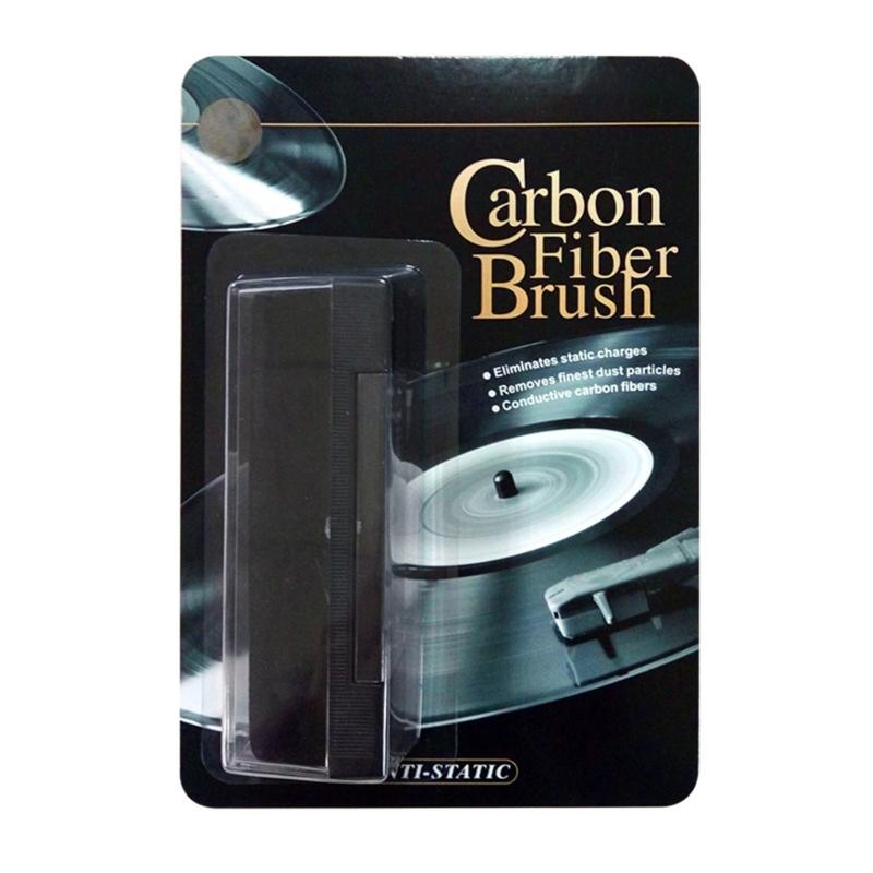 

Vinyls Record Cleaning Brush Soft Velvet Record Brush, Not Scratch Your Record, Anti-Static Velvet Brush 1