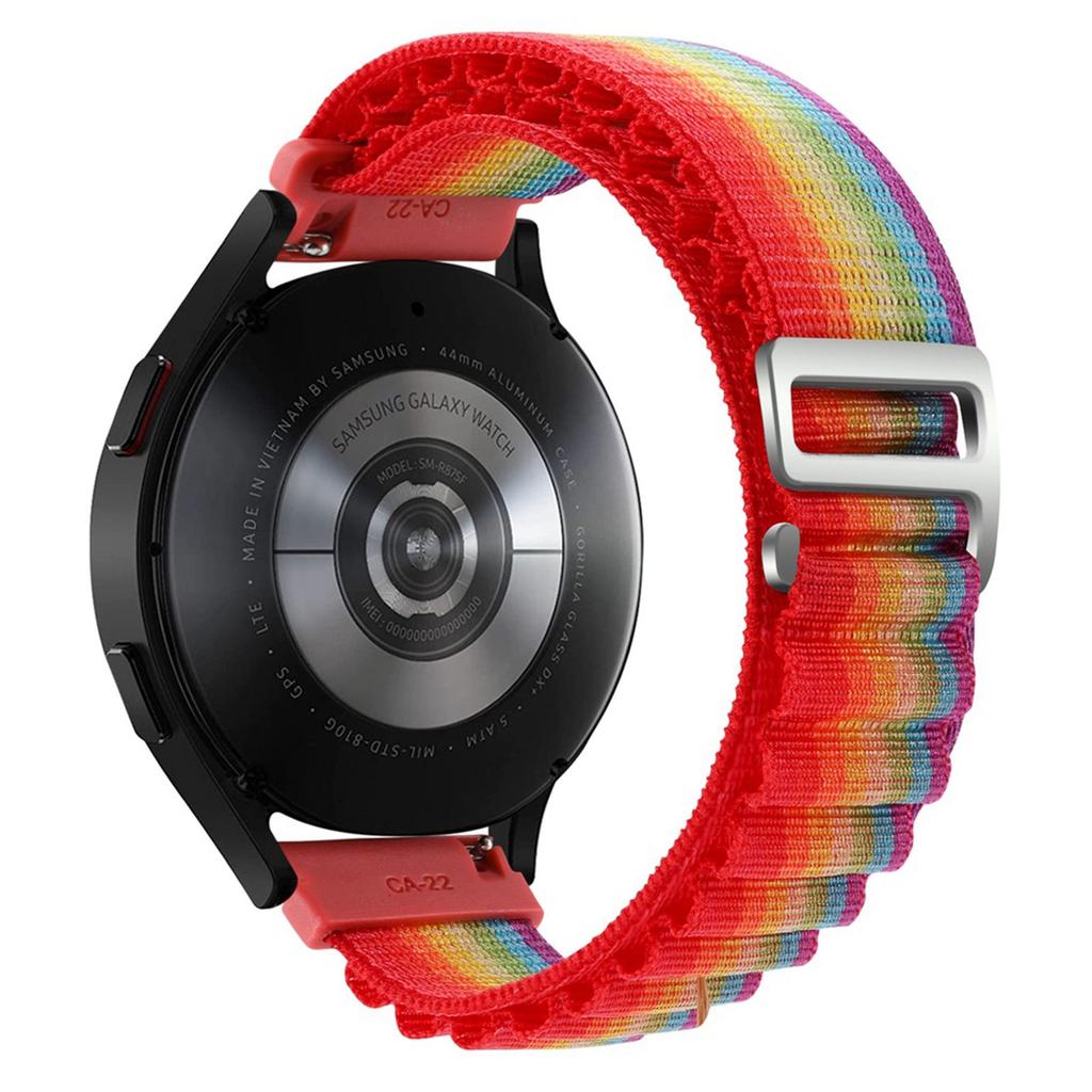 For Realme Watch 3/Huami Amazfti GTR 4/GTR 4 Pro Replacement Nylon Smartwatch Band 22mm Universal Adjustable Wrist Strap