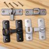4/1 ks Nerezová ocel Háček Západka Okno Zásuvky Zámky Skříněk 90 Stupňů Západka Hák Závora Posuvná Brána Přezky Kování