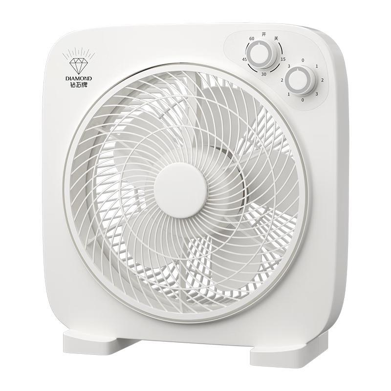 Diamond 10-Inch Desk Oscillating Fan with Timer
