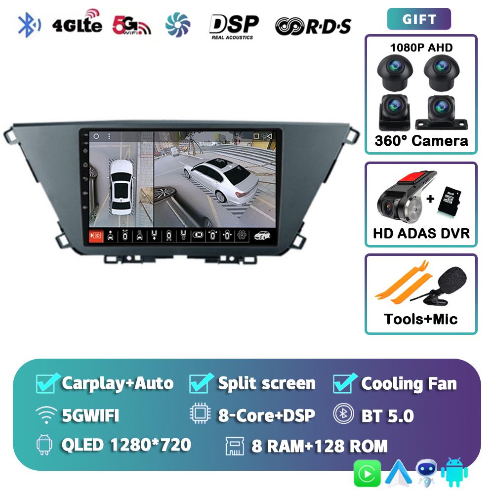 Android14 For Kia Carens KY 4 IV 2022 2025 RHD Multimedia Navigation Player Video Stereo WIFI+4G Head Unit wireless Carplay Auto