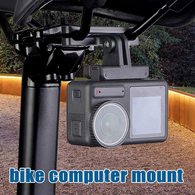 Bike Computer Mount Cycling Camera Accessories Angle Adjustable Mount Support For Sports Camera Tail Light Bike Computer