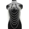Shoulder Wrap Artificial Pearls Shoulder Chain for Evening Party Night Gown Shawl Body Chain Evening Shoulder Wrap