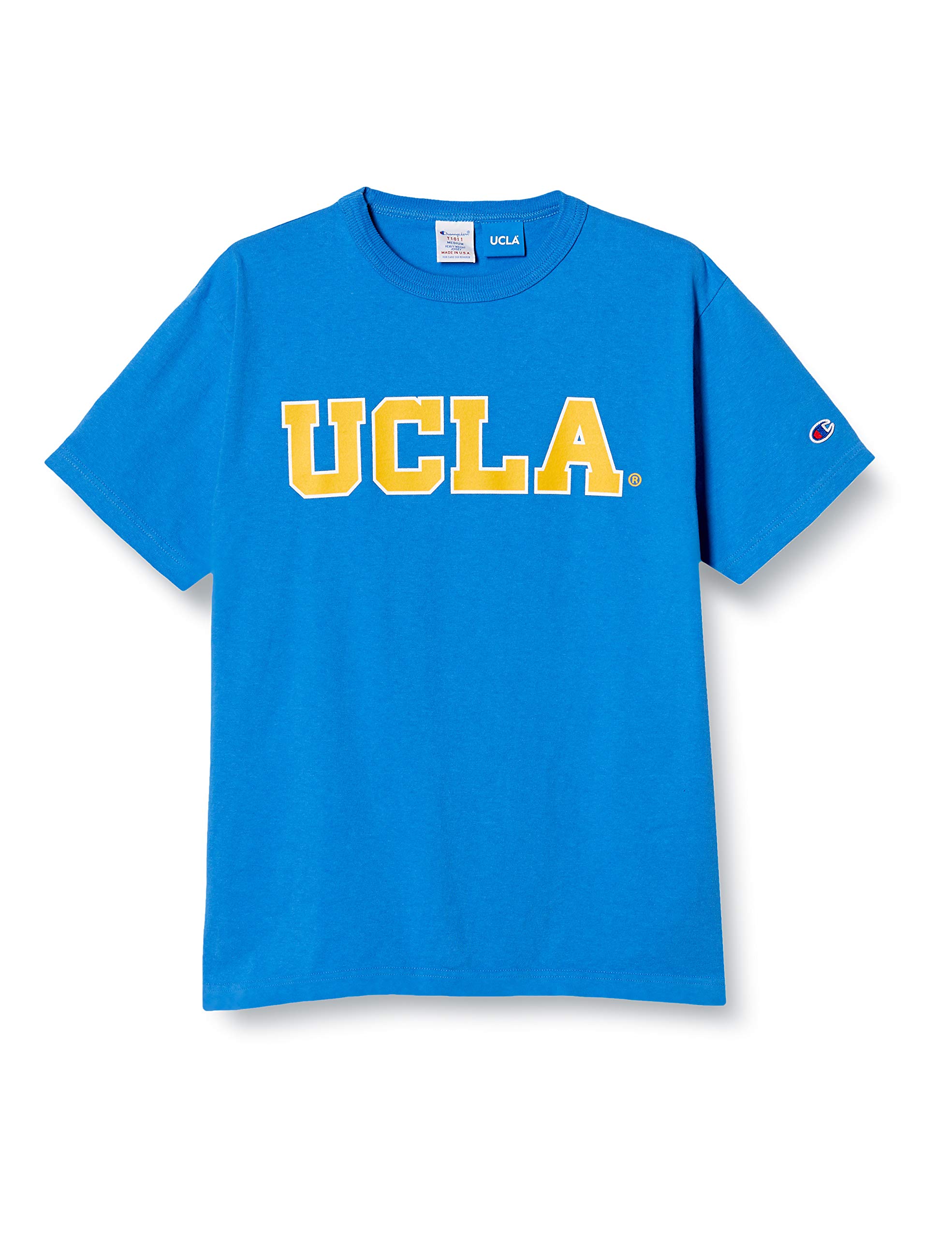 

Champion Голубая футболка с коротким рукавом Размер Dry Сделано Мужская футболка, M, 100% хлопок, Посадка, Логотип в одной точке, США, C5-T304