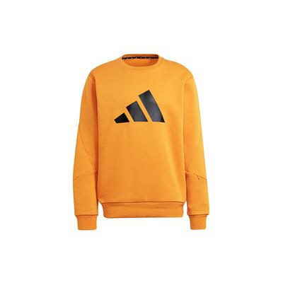 adidas FI Wtr Sweatshirt mit großem Logo-Print Herren Oberteile Orange H46508
